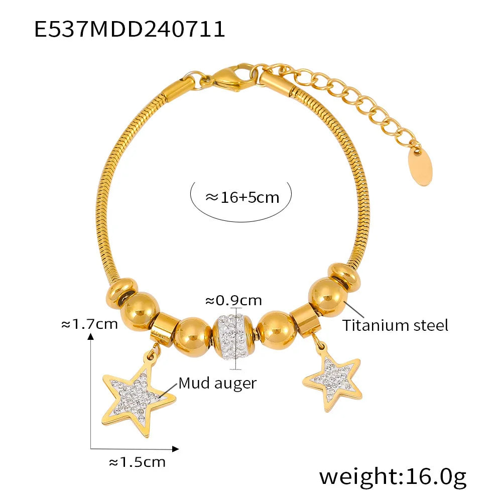 Heart Charm Bracelet