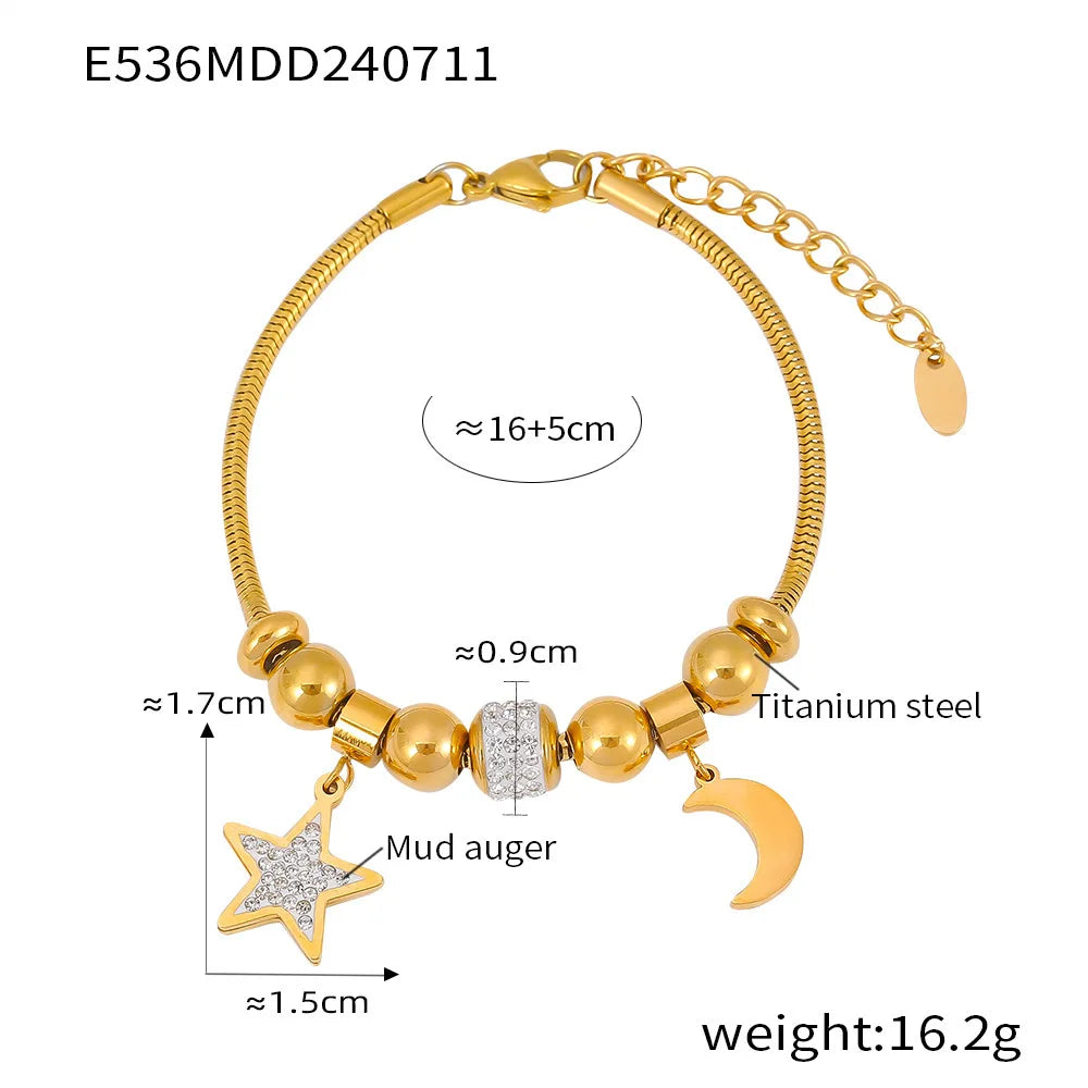 Heart Charm Bracelet