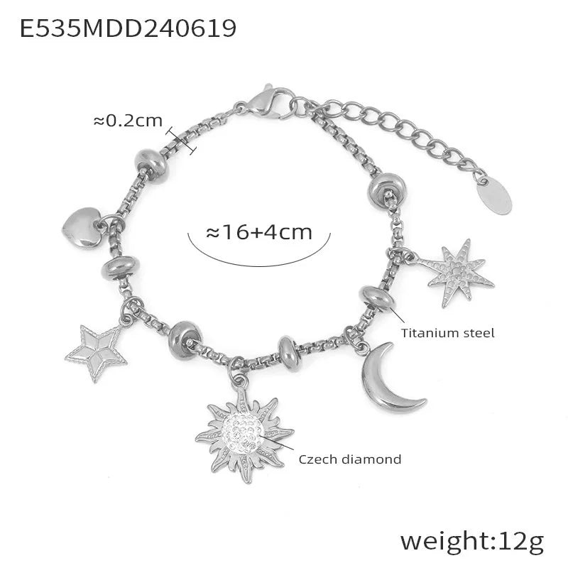 Heart Charm Bracelet